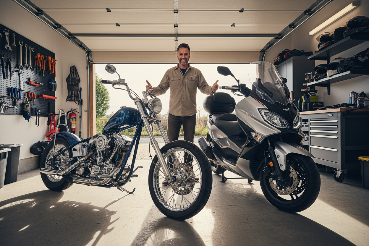 🏍️🏍️ Plan 2: El Método Mototerapia Doble – Evolución del motociclista